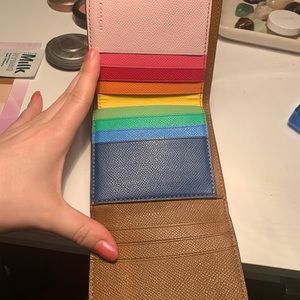 Tan Coach Wallet NWOT